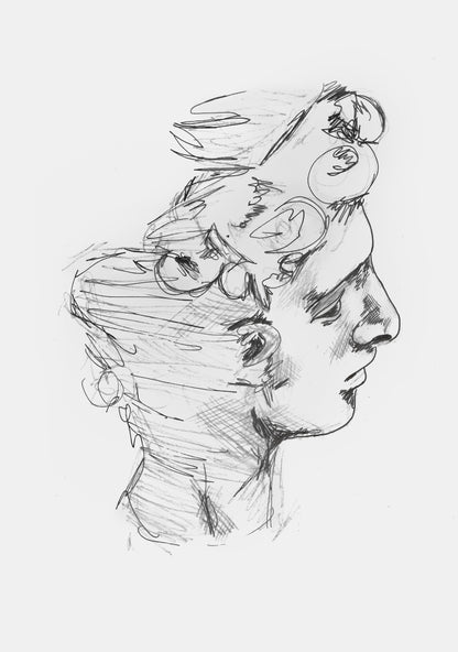 Roman Head Sketch