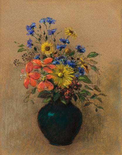 Wild Flowers In Vase