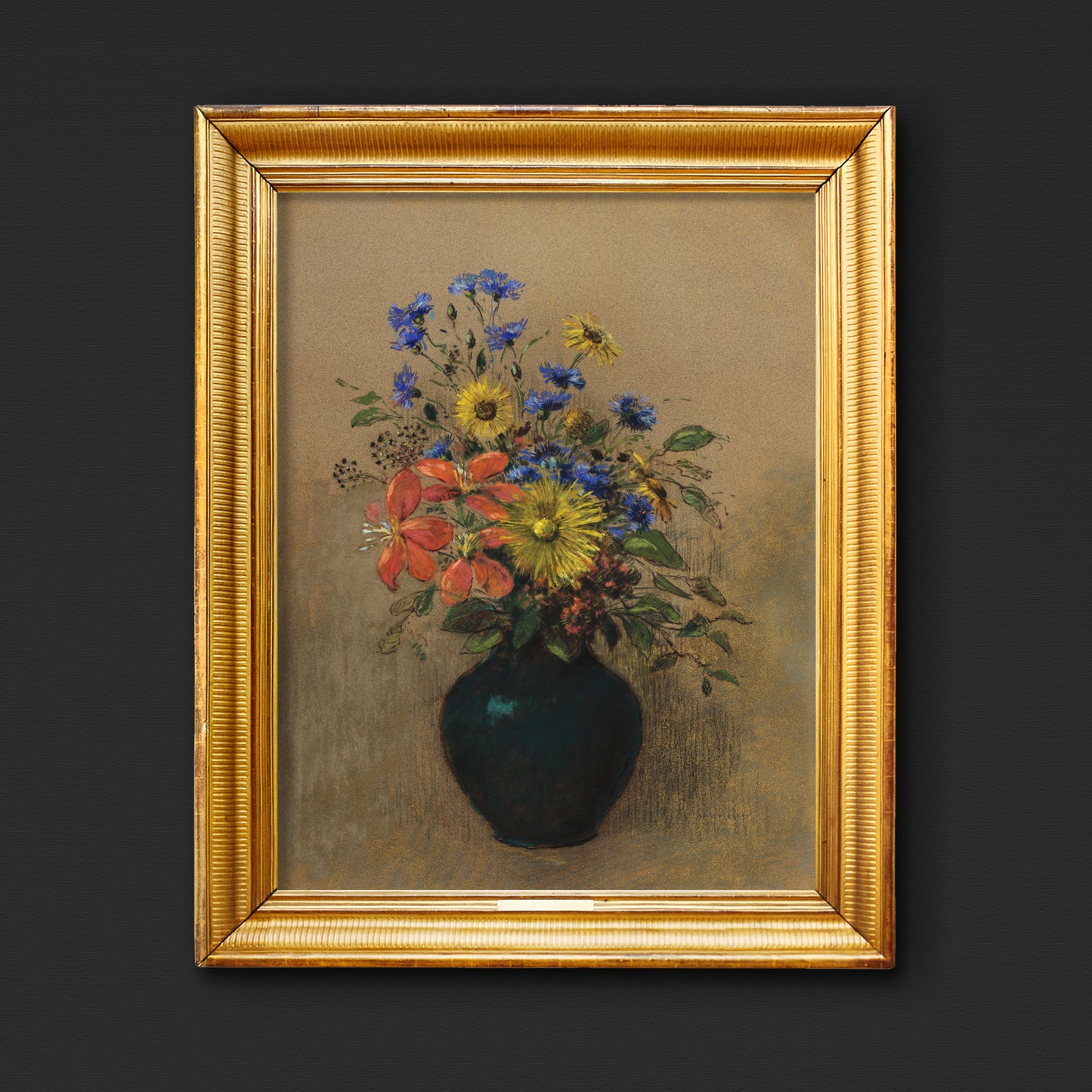 Wild Flowers In Vase