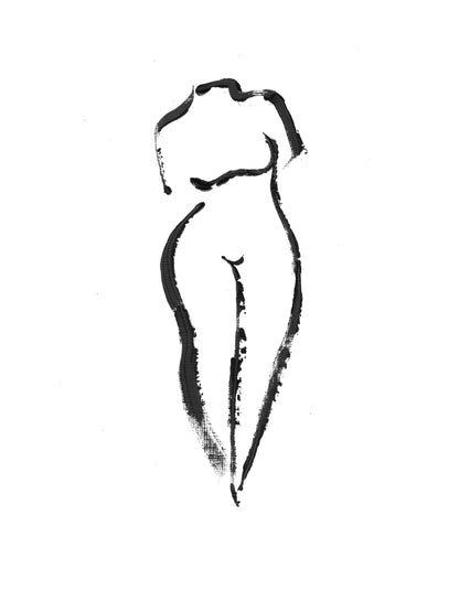 Abstract Nude Female