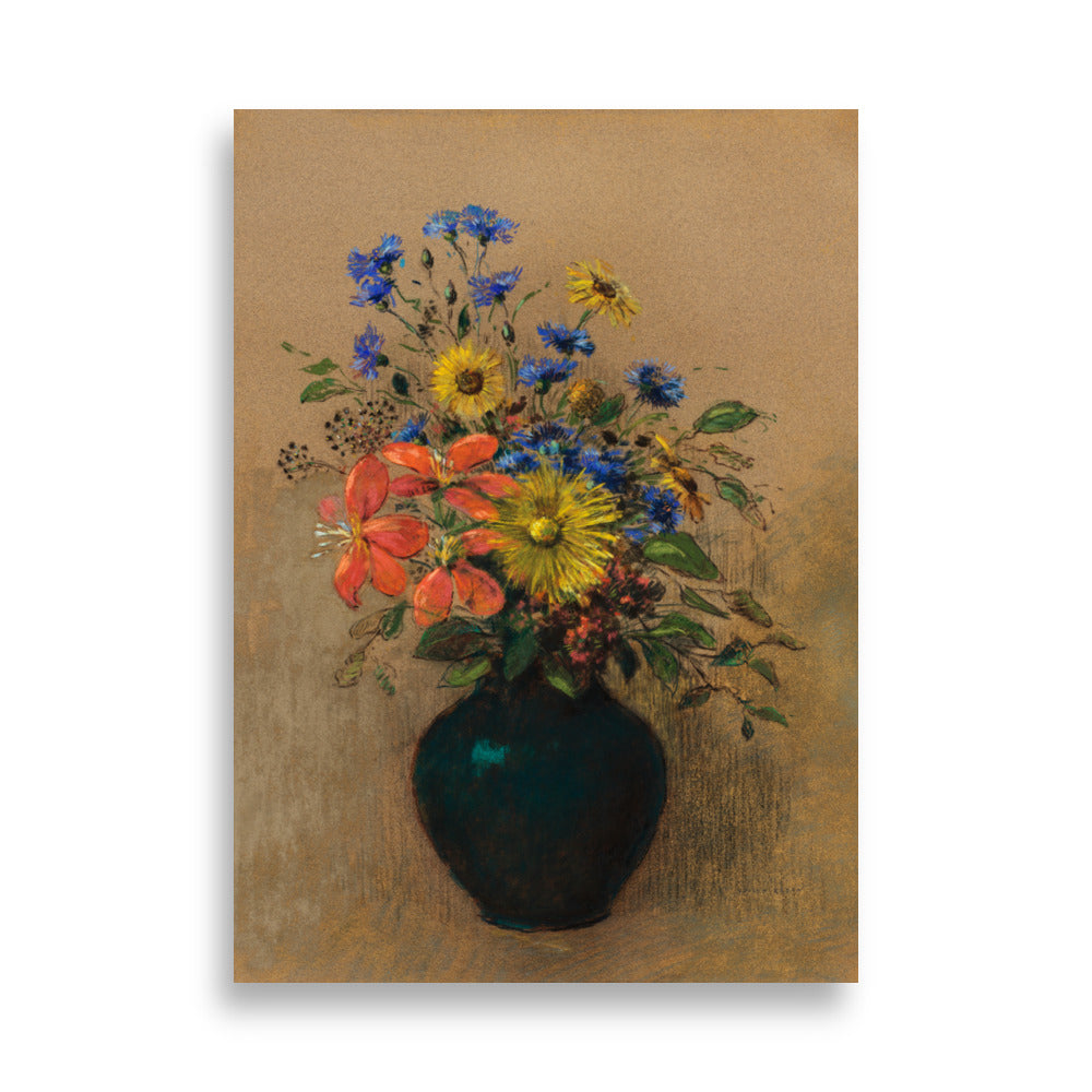 Wild Flowers In Vase